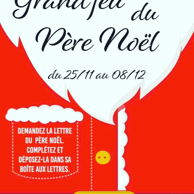 Venez jouer à notre grand jeu de Noël 