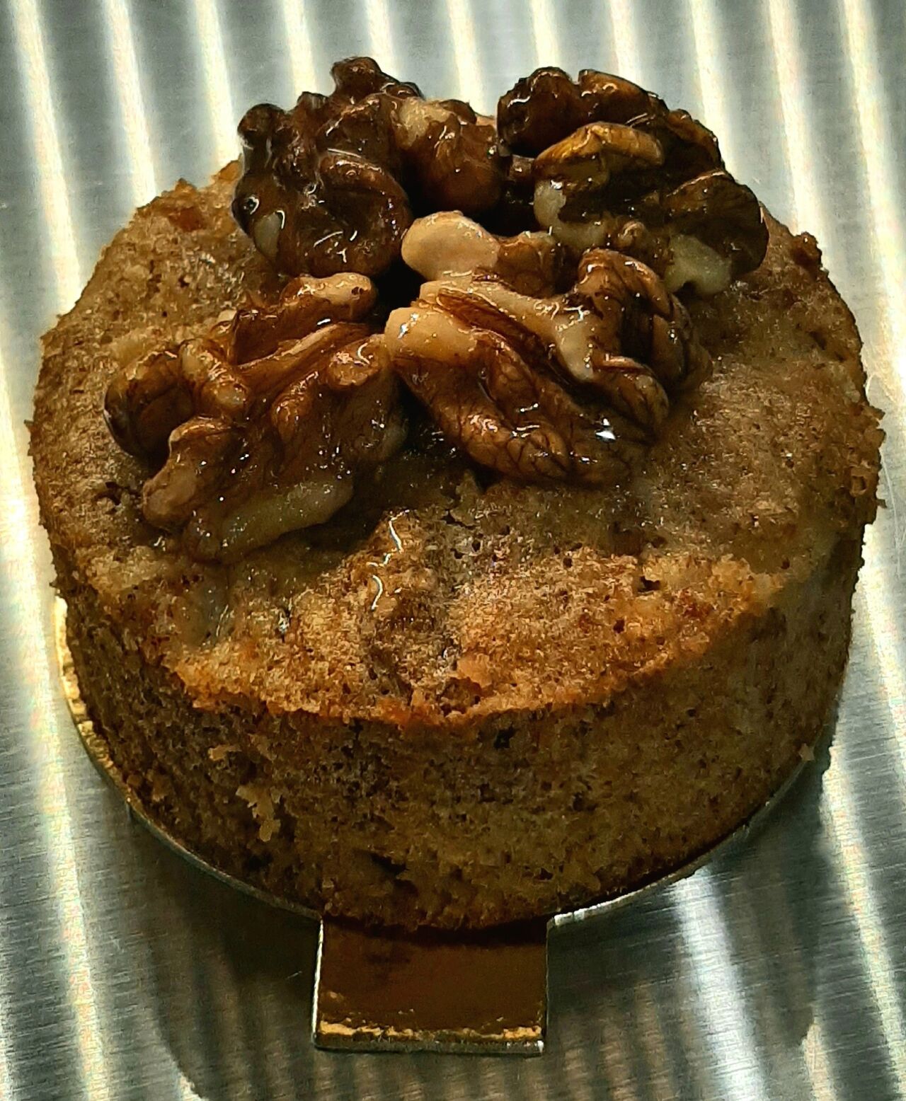 Entremet aux poires et aux noix sans lactose ig bas