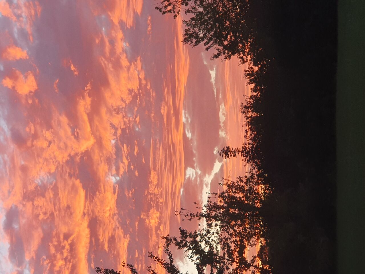 Sonnenuntergang am See?