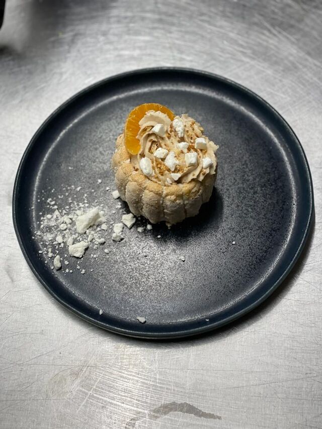 Charlotte châtaigne et clémentines 