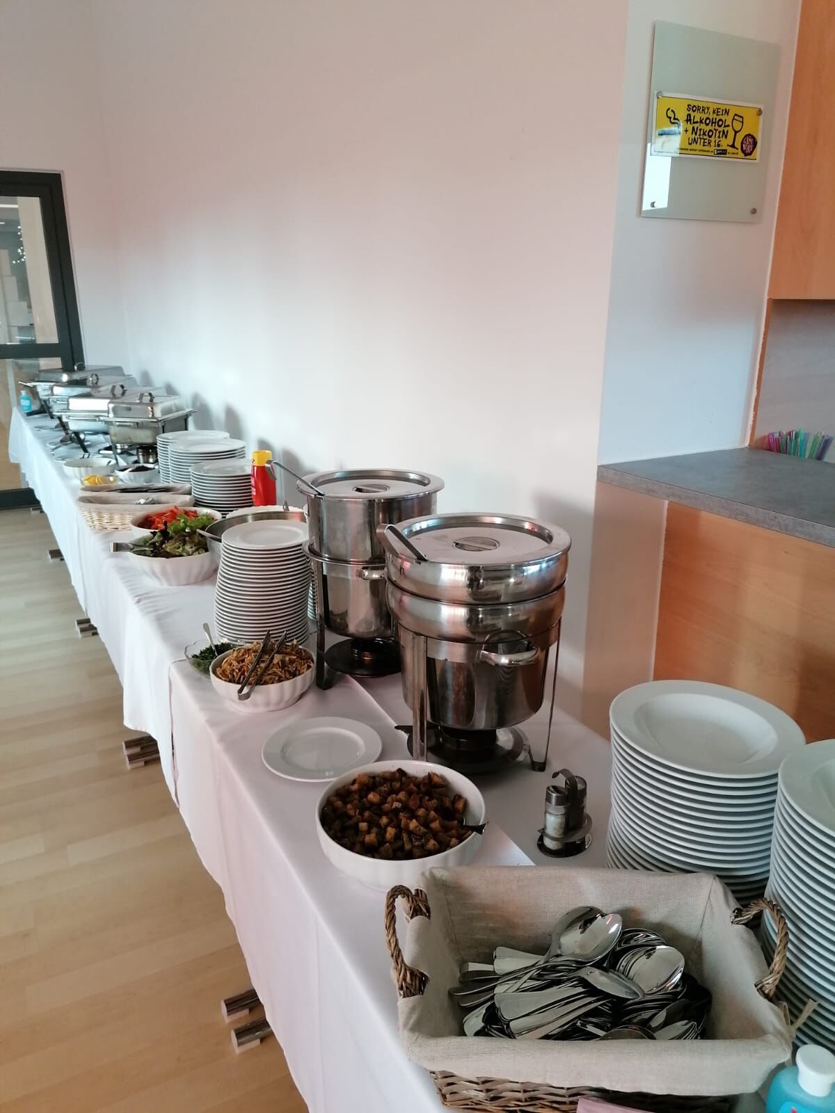 Buffet im Gemeindezentrum Teesdorf