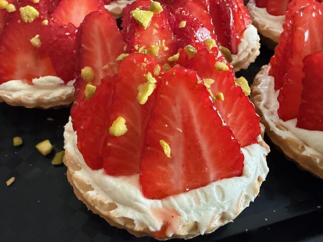 tartelette aux fraises