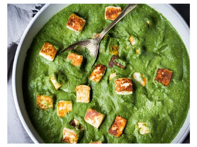 Palak paneer