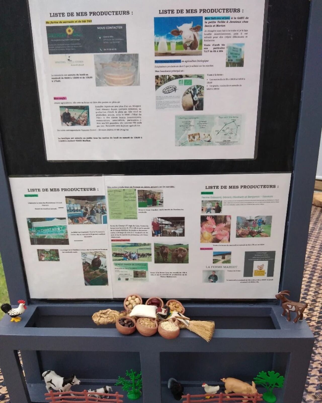 LISTE DE PRODUCTEURS LOCAUX