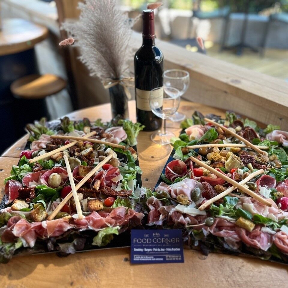 Planche de charcuterie et fromages