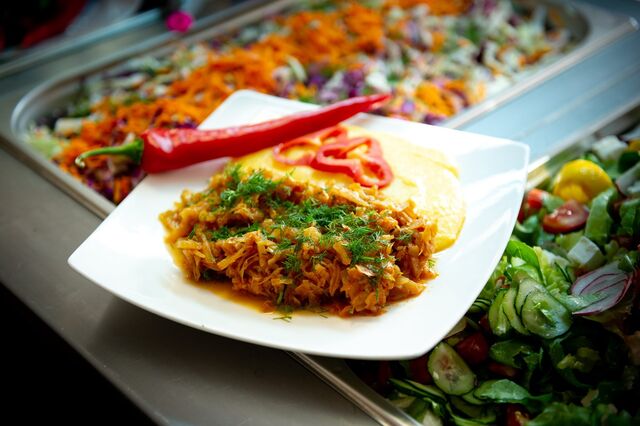 Varza calita cu mamaliga