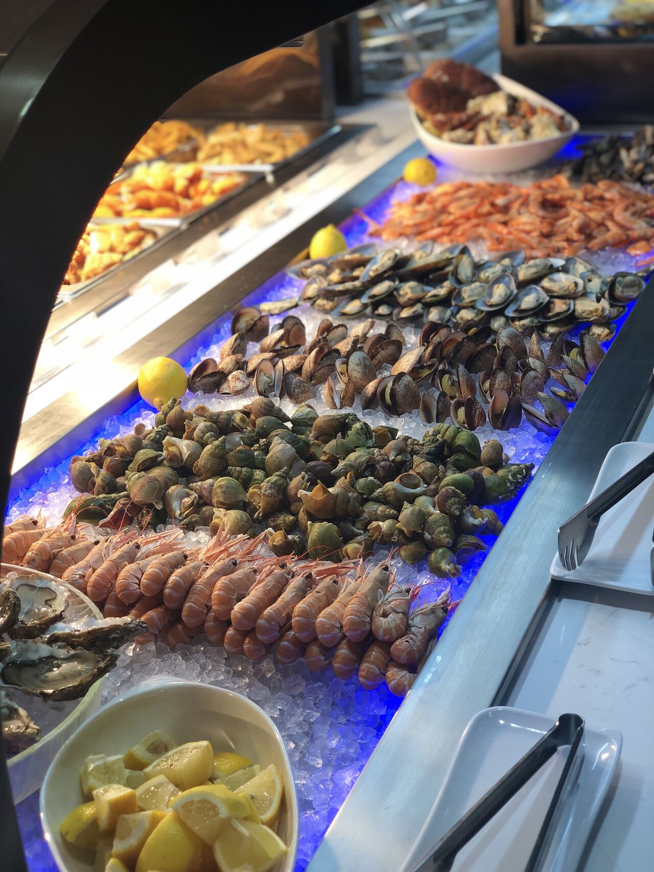 Buffet fruits de mer 