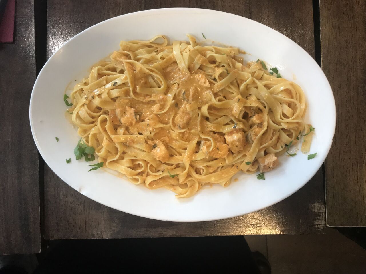 Tagliatelles au Saumon 