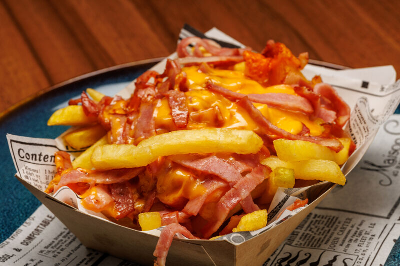 Batata Cheddar e Bacon