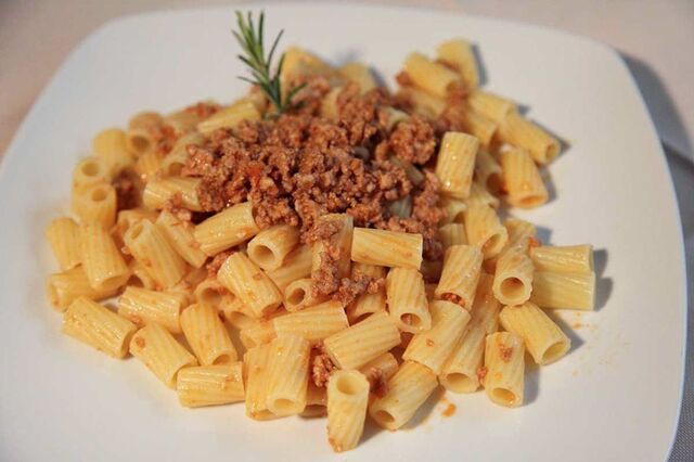 Maccheroni al ragù