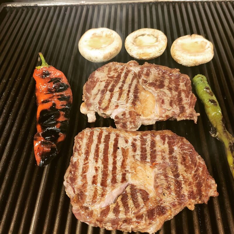 Antirkot kasarpeynirli mantar közlenmiş biber soğan
