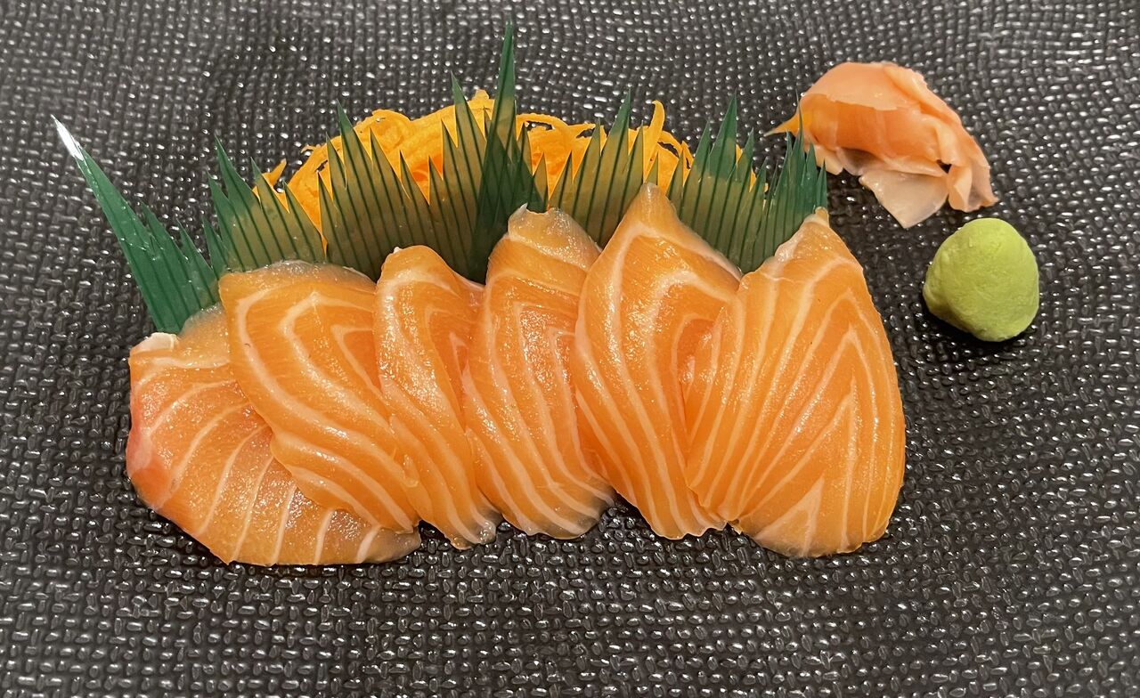 Sashimi saumon