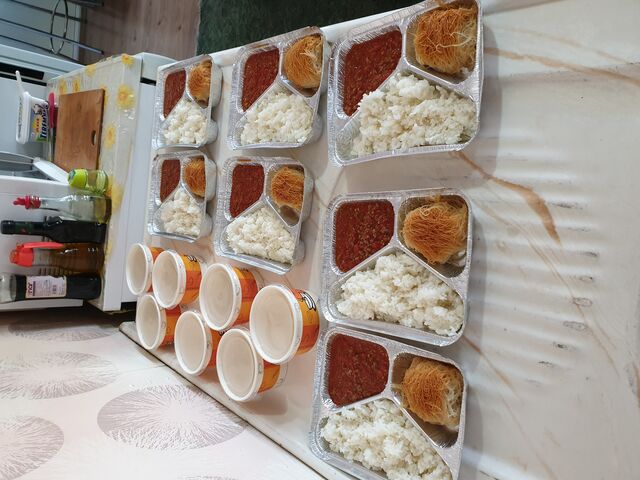 4 çeşit yemek 14 tl
Cemiyetlere tabildot (4) çeşit yemek verilir
Çobanoğlu kavurma
05384284475