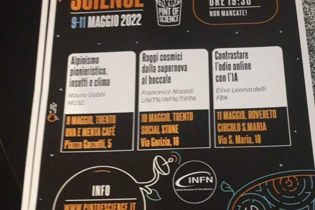 PINT OF SCIENCE - martedì 10 maggio ore 19.30