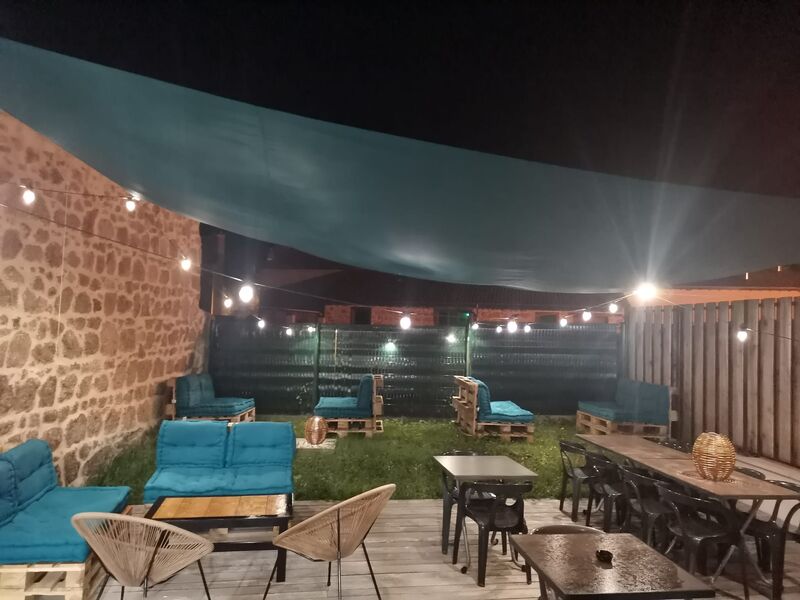 Terrasse à l'arrière