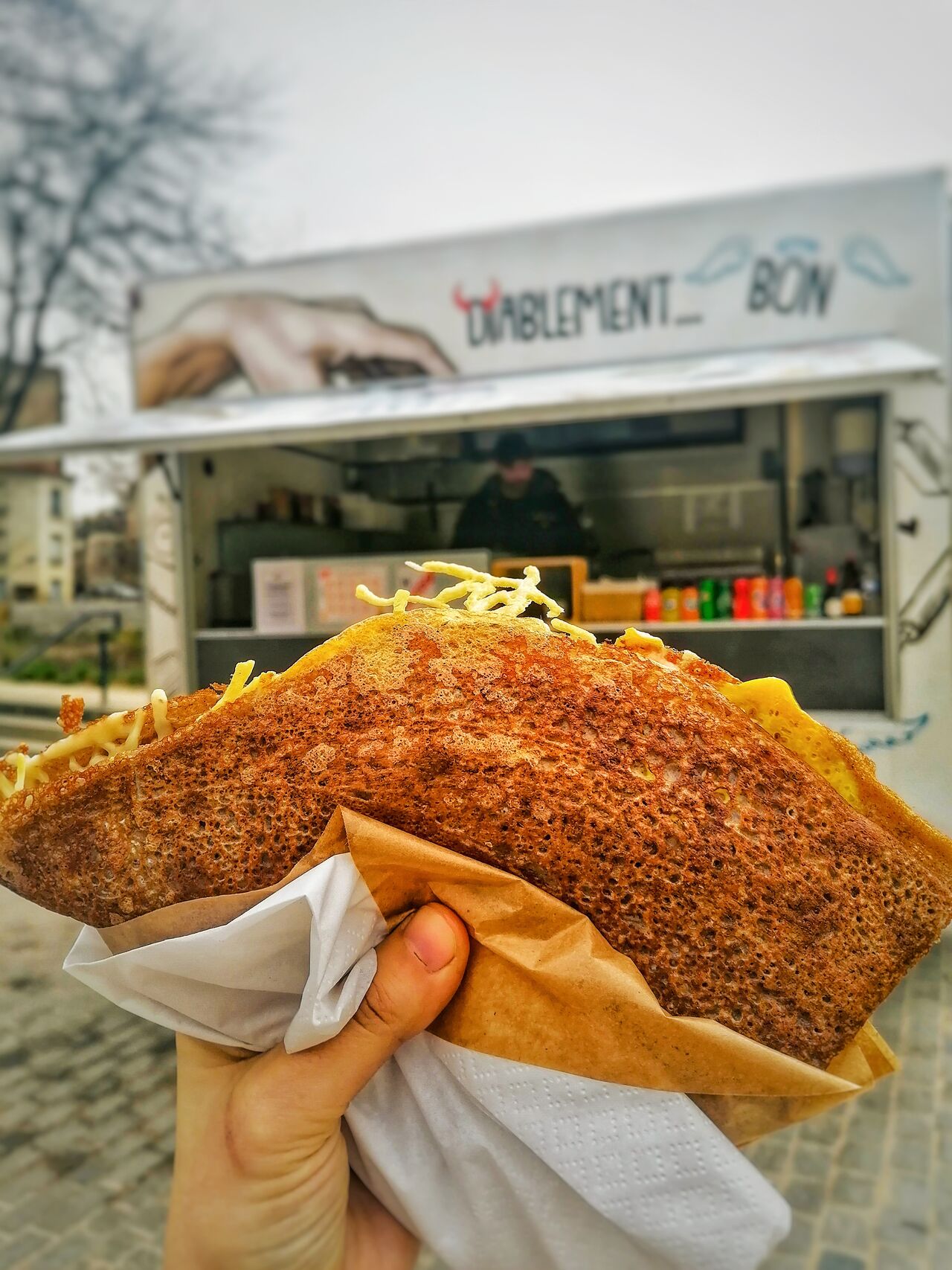 Galette au sarrasin maison 