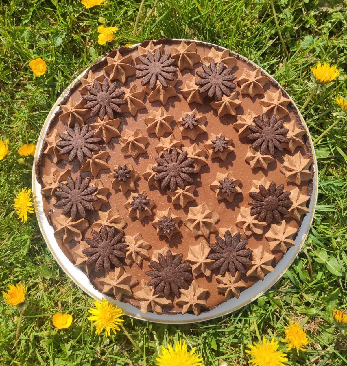 Tarte chocolat caramel 6 parts 21 €
