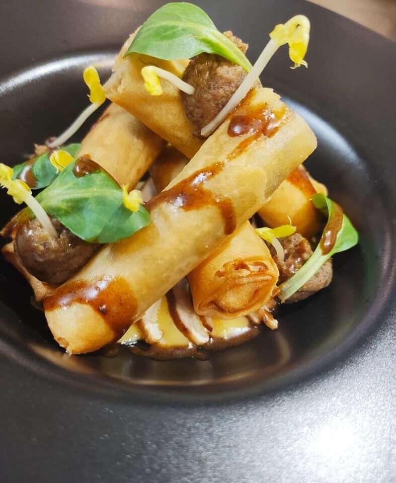 Springrolls de champignons