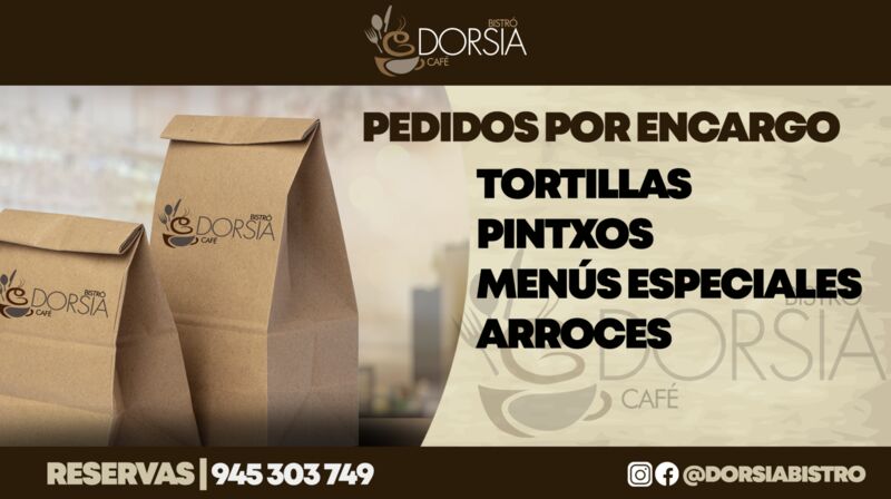 Consúltanos sin ningún compromiso.
Reservamos mesas para grupos o para llevar.