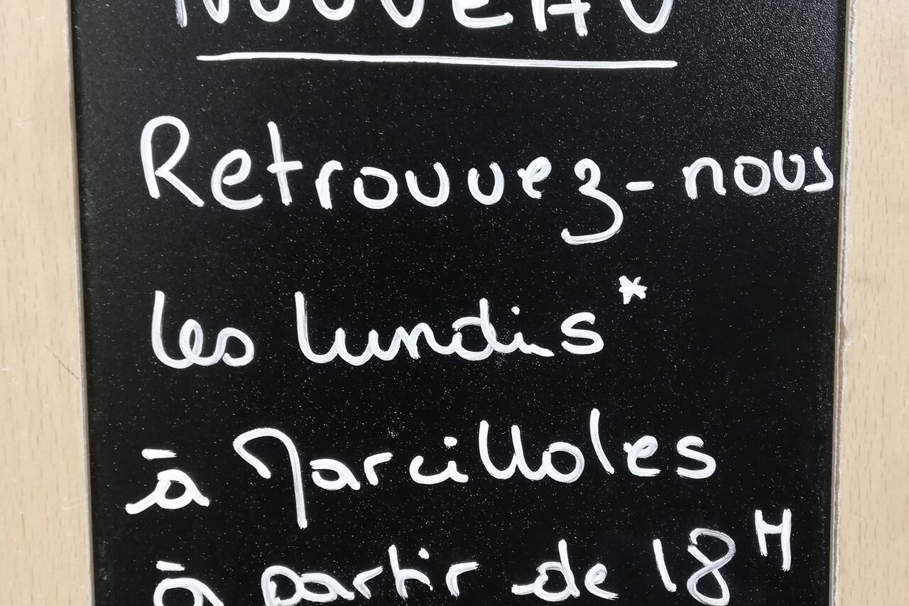 Les lundis à Marcilloles