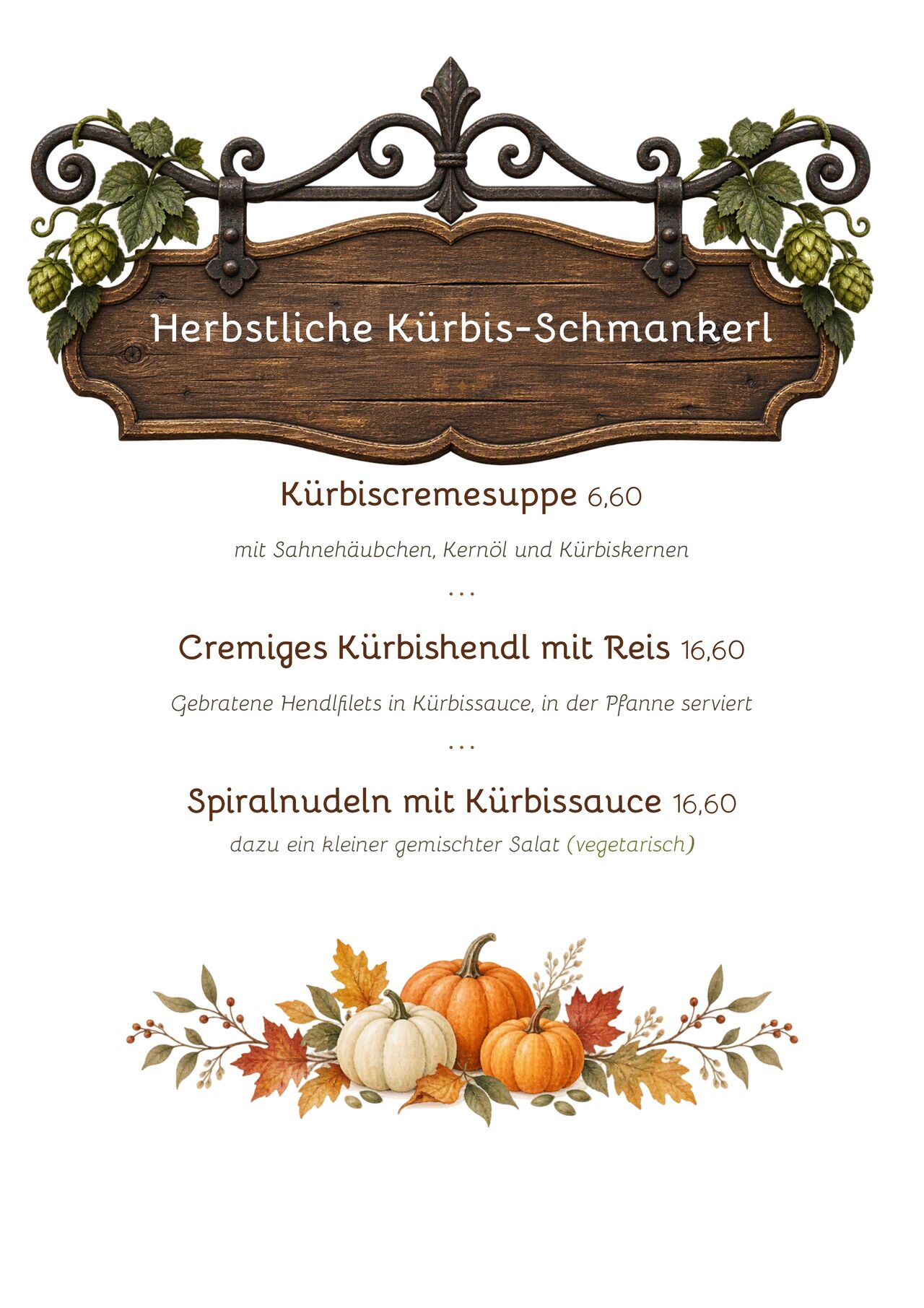 Kürbiszeit