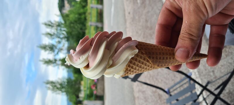 Glace à l'italienne
