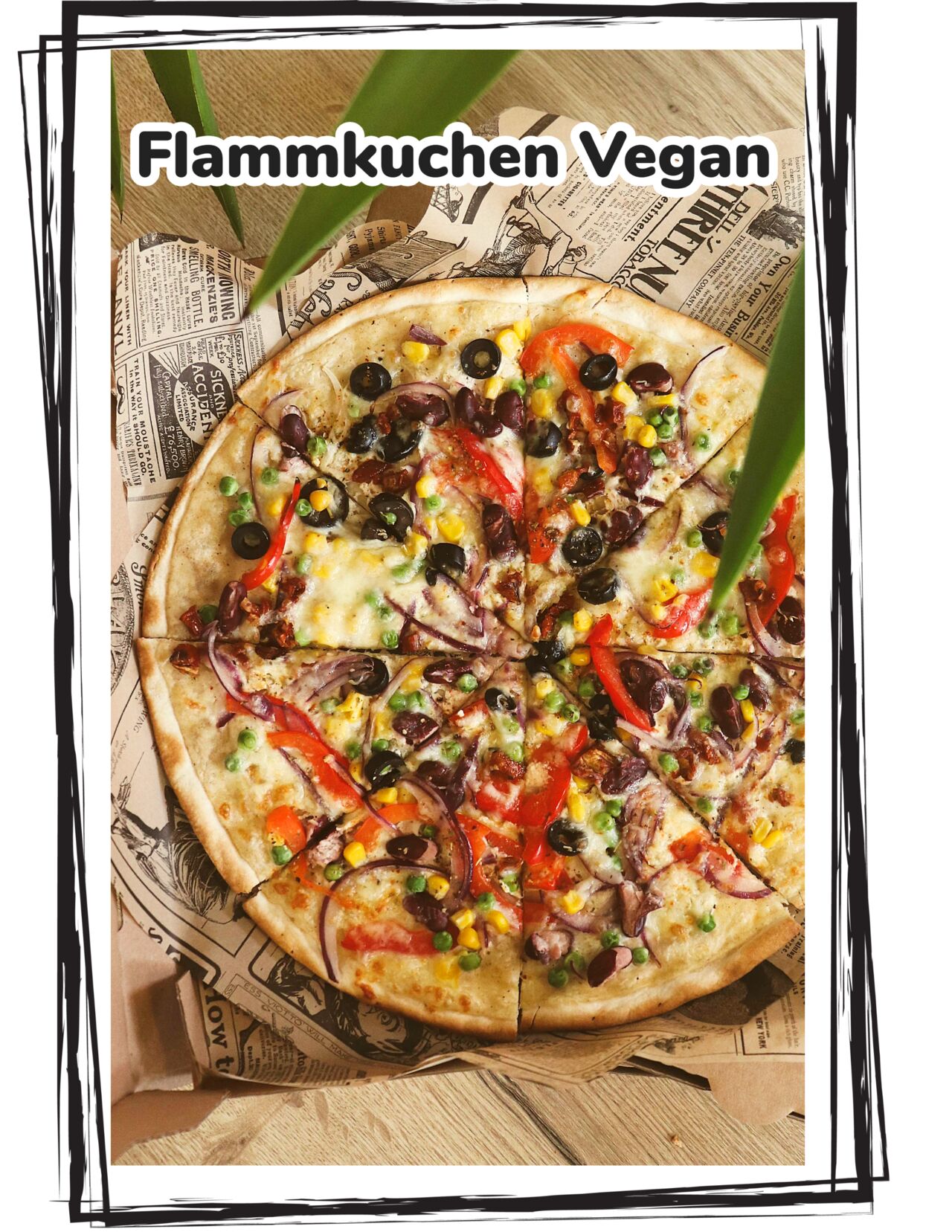 Vegan Flammkuchen 