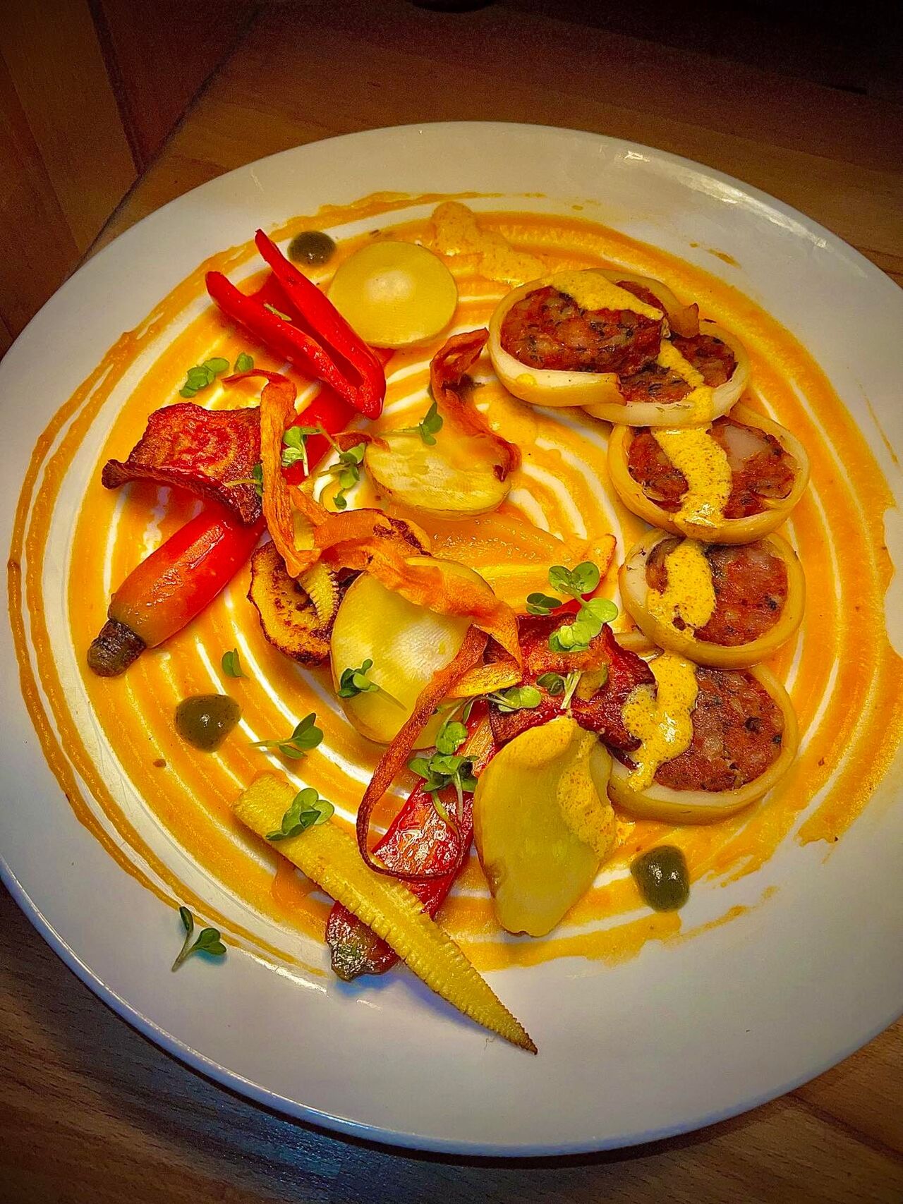 plat a la carte du mois