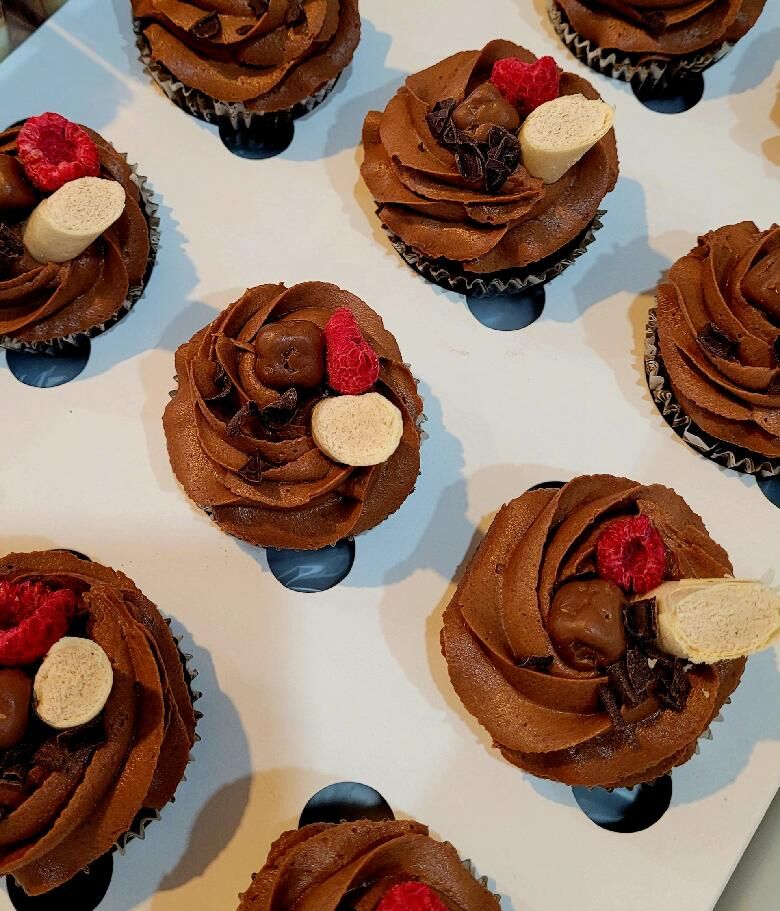 Čokoládová cupcekes