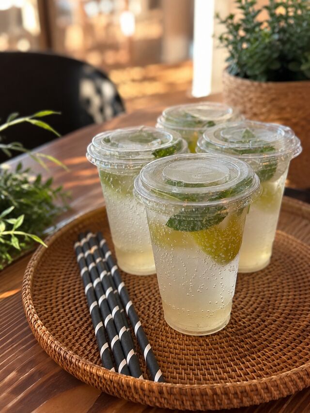 Soda chanh - vietnamesische Limettenlimonade To-Go