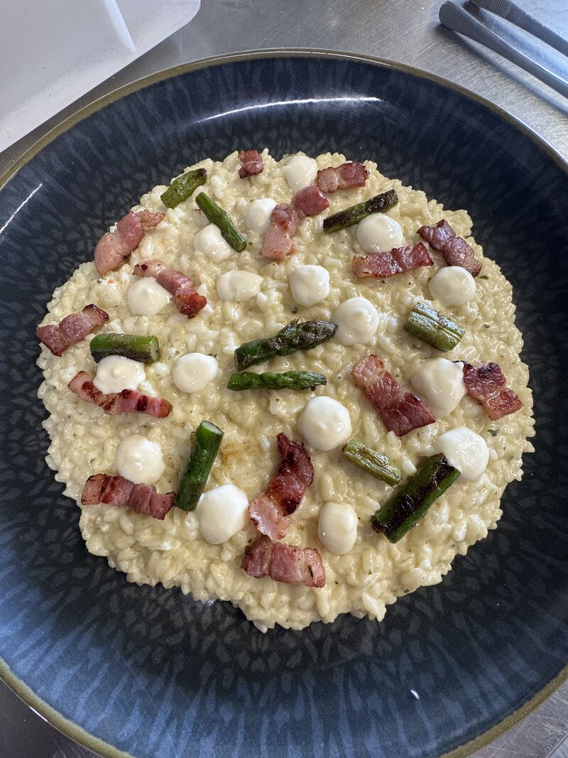 Risotto mir spargel
