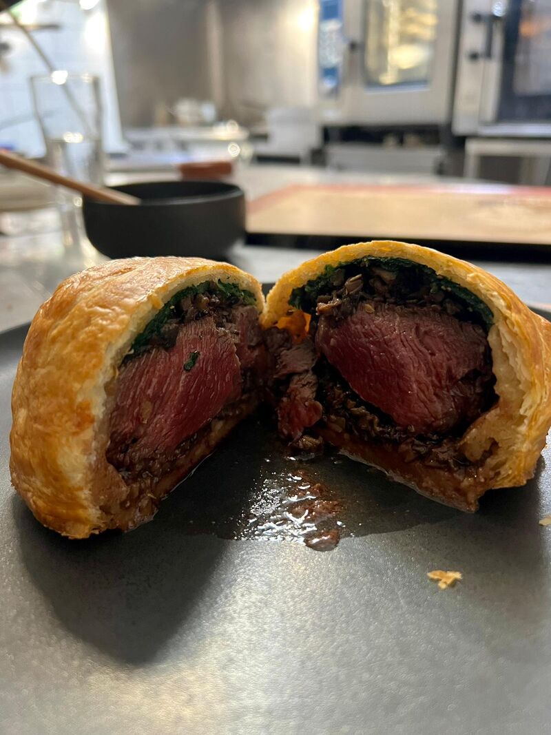 JOUR DE L'AN: Filet de bœuf en croûte