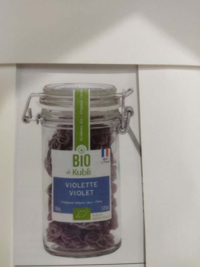 Bonbons violette 4.16 200gr