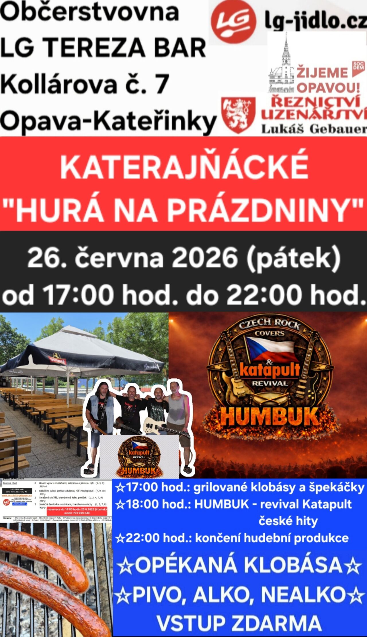 "KATERAJŇÁCKÉ HURÁ NA PRÁZDNINY"