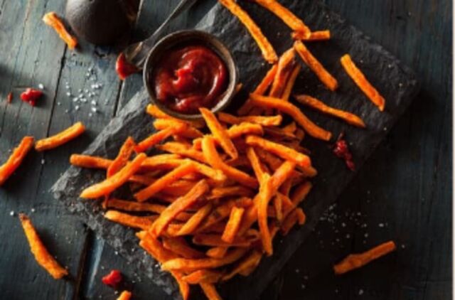 Frites de patates douces