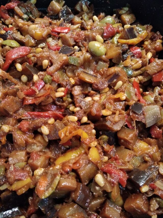Caponata sicilienne