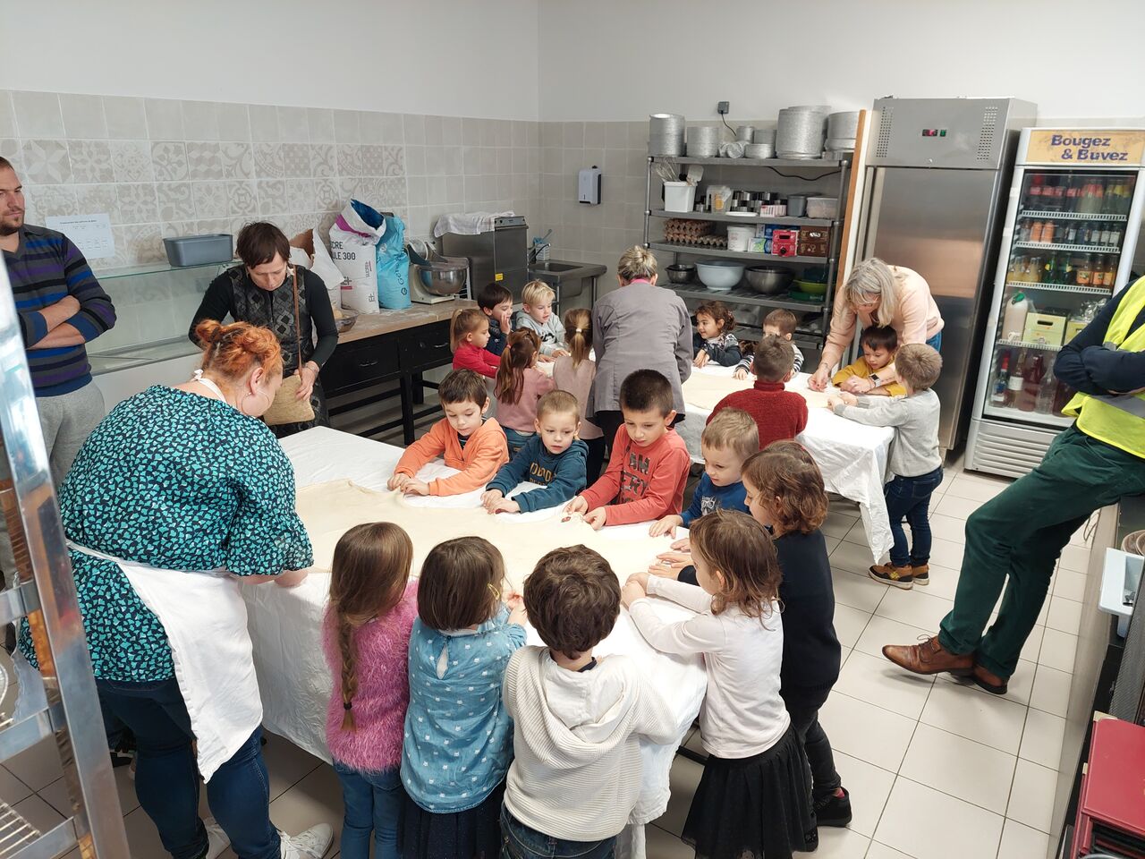 Atelier d'étirage