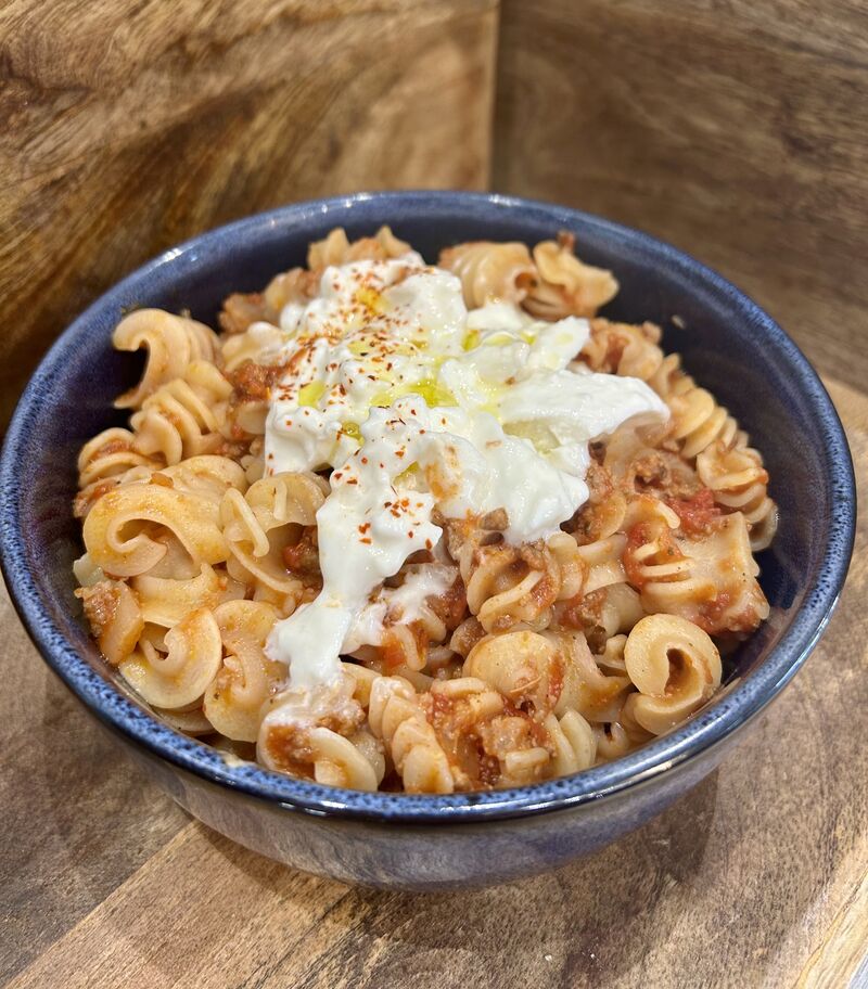 Bolognaise et stracciatella