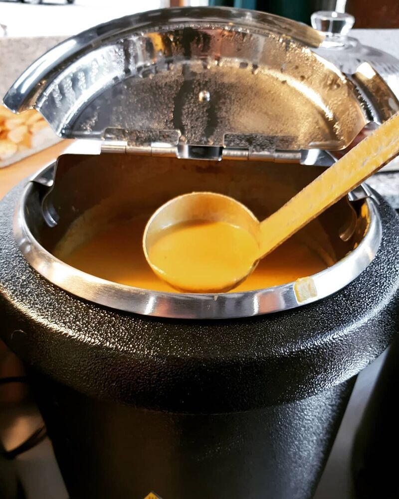 Velouté d'endive et de patate douce