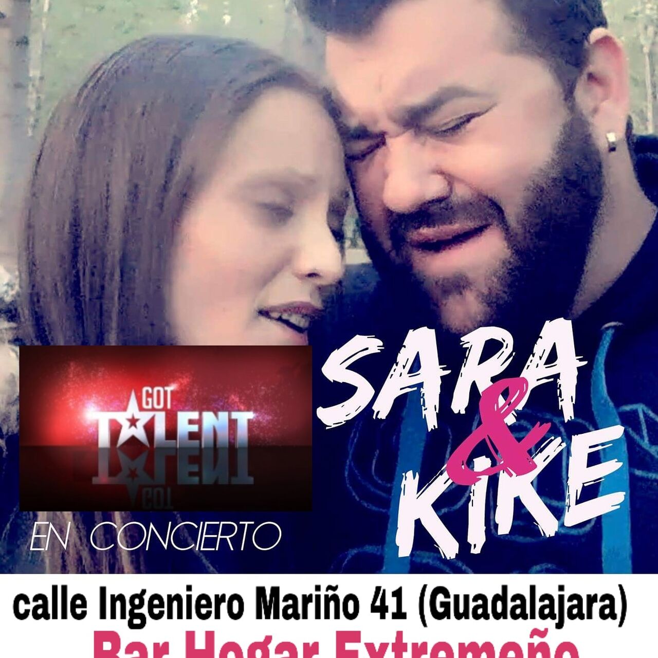 Domingo 15 de diciembre concierto de quique y sara