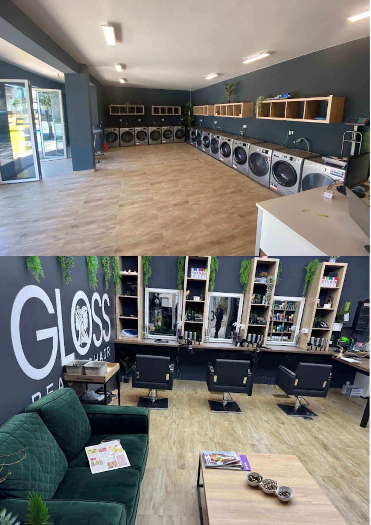 Praonica rublja / Frizerski salon Gloss