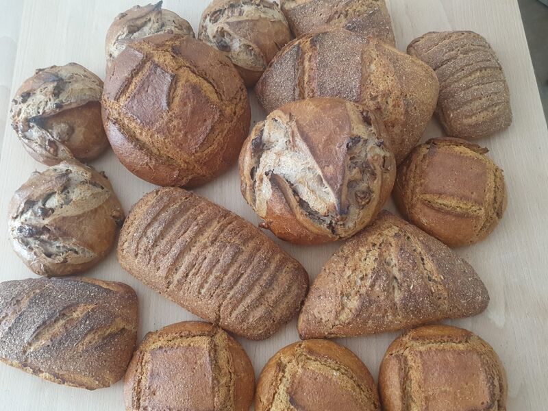 Chaque jour au moins cinq variétés de pains