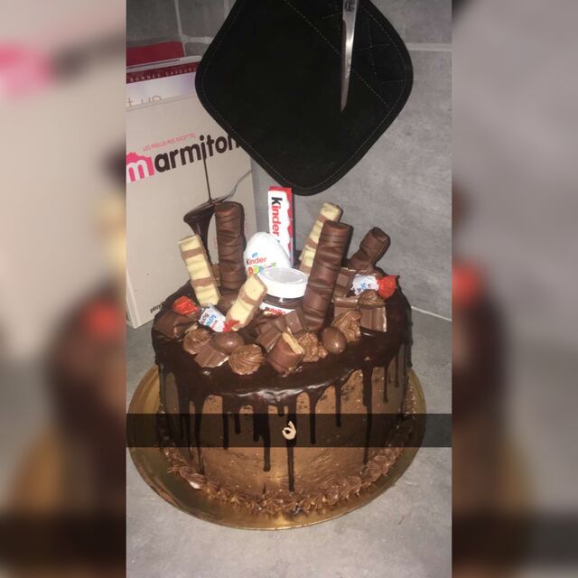 Layer Cakes Kinder / Chocolat 