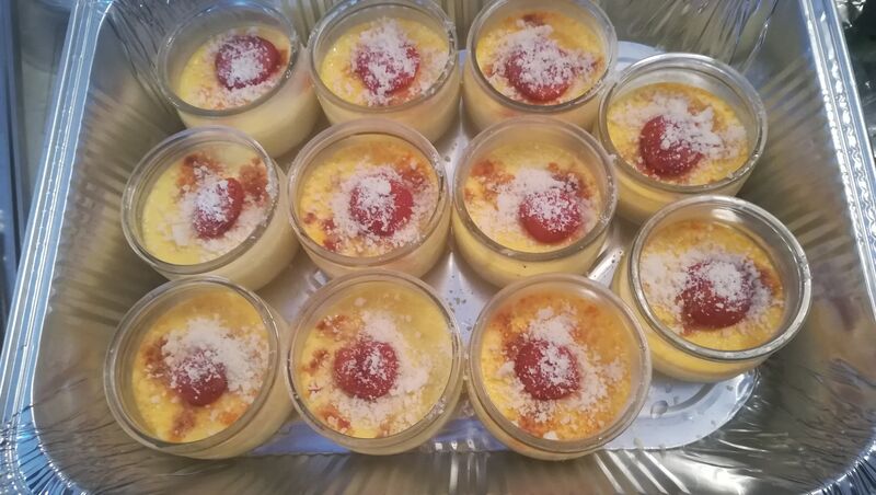 Crème brûlée chorizo 