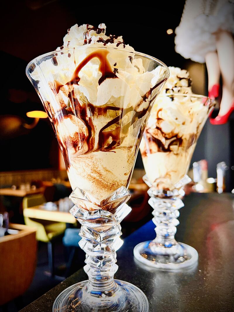 Coupes glacées «Dame blanche 