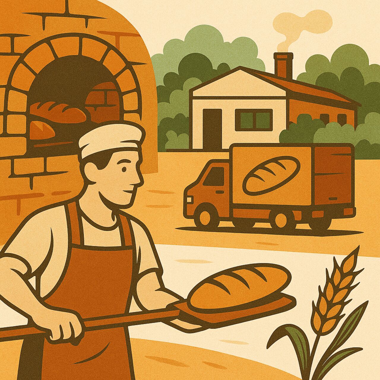 Boulangerie artisanale & logistique intégrée