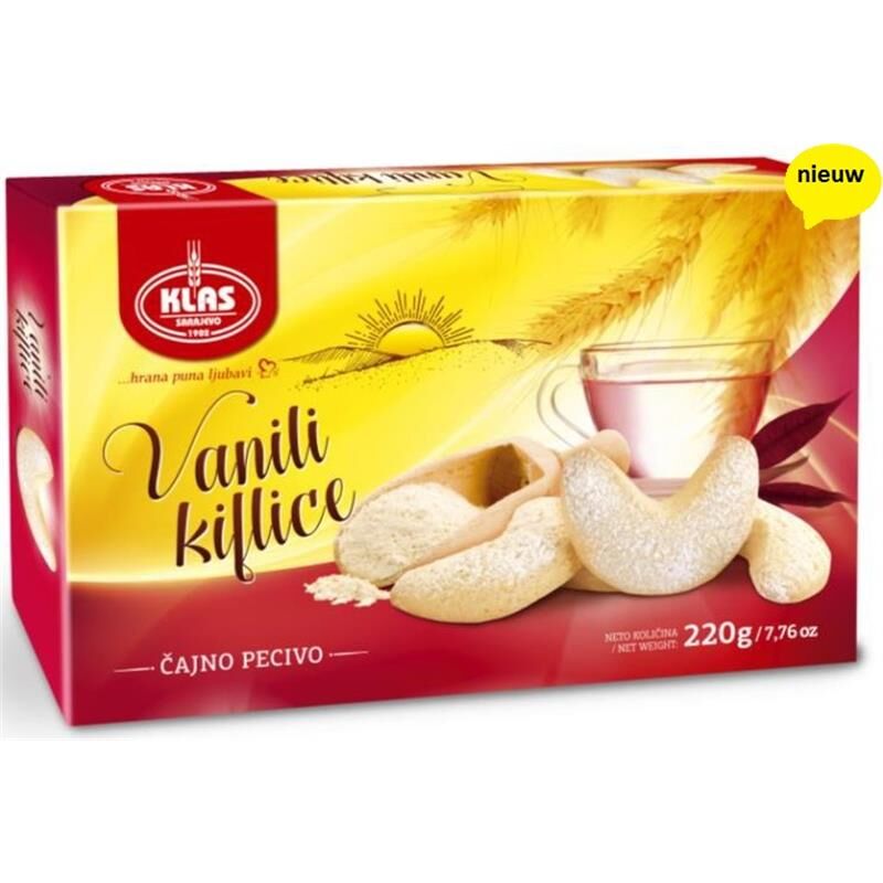 VANILI KIFLICE KLAS 220G