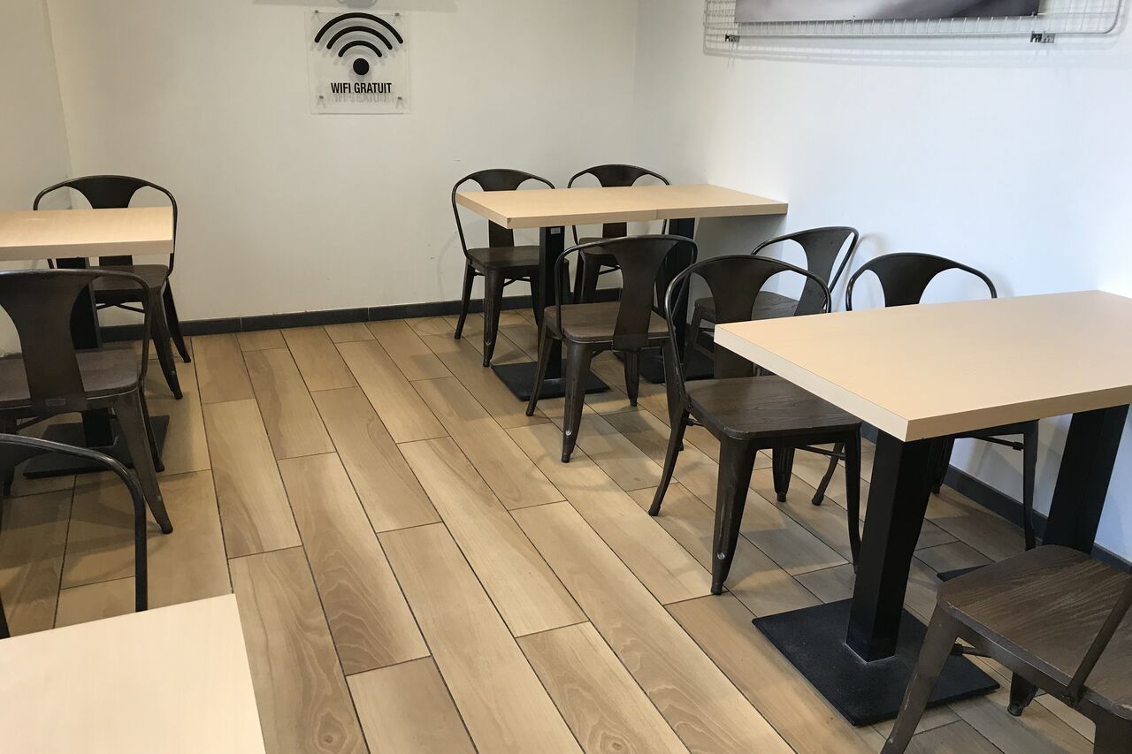 Possibilité de manger sur place