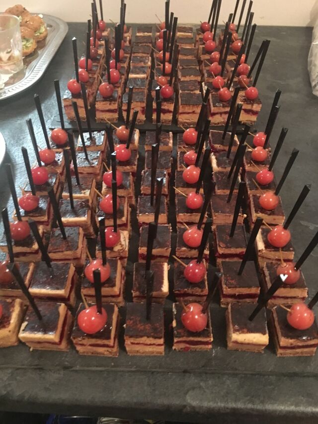 foie gras cacao en apéritif