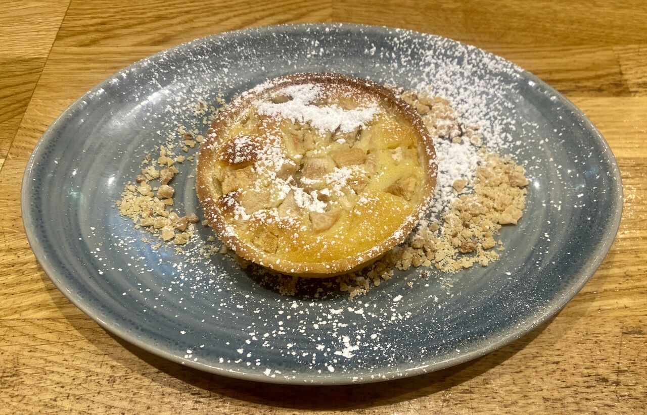 Tarte amandines aux pommes